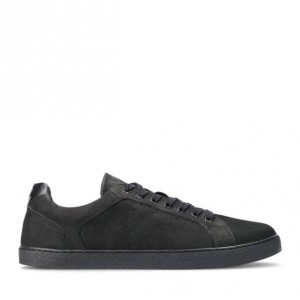 Barefoot Αθλητικά Groundies Universe Nubuck ανδρικα μαυρα | TL20-605